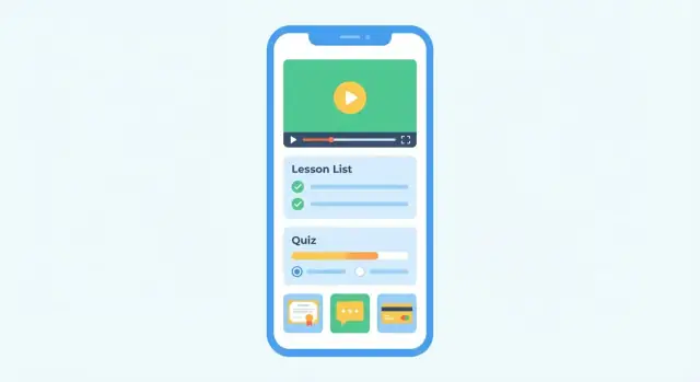 Çevrimiçi Öğrenme ve Kurslar İçin Mobil Uygulama Nasıl Oluşturulur