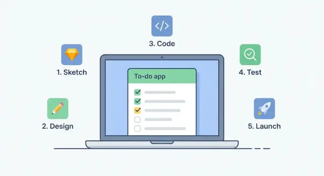 Crea una semplice app To‑Do passo dopo passo (in parole semplici)