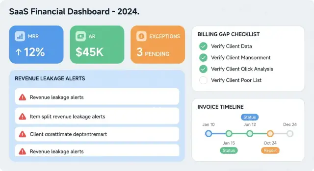 Hoe je een webapp bouwt om inkomstenverlies en factureringsgaten te volgen
