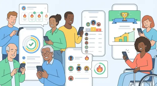 Maak een mobiele app voor groeps-habit-challenges: stapsgewijs