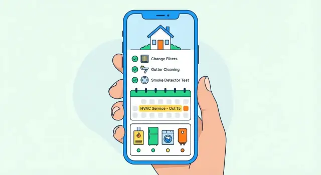 Hoe je een mobiele app bouwt voor het beheren van huisonderhoud