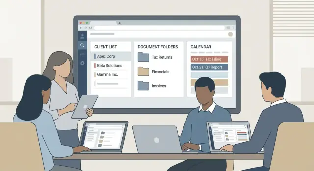 How to Build an Accounting Firm Web App for Clients & Deadlines