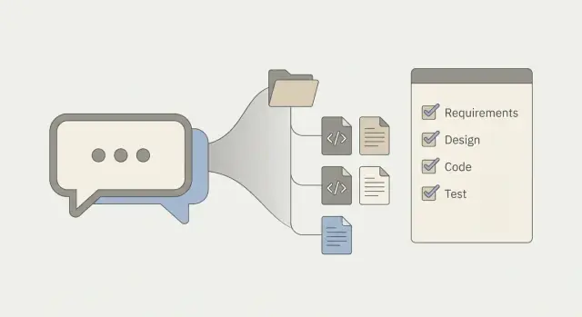 Refactor-checklist voor chat-gegenereerde apps: van prototype naar codebase