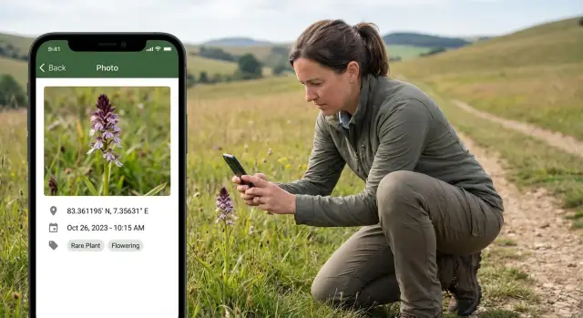 Come creare un'app mobile per rilevazioni sul campo con foto