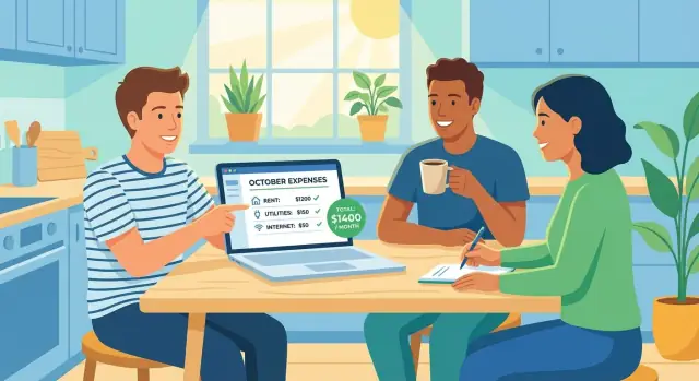Rent Splitter for Roommates: Simple Monthly Totals and Owes