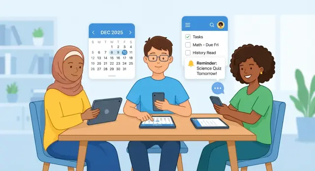 学生の宿題計画用モバイルアプリを作る方法