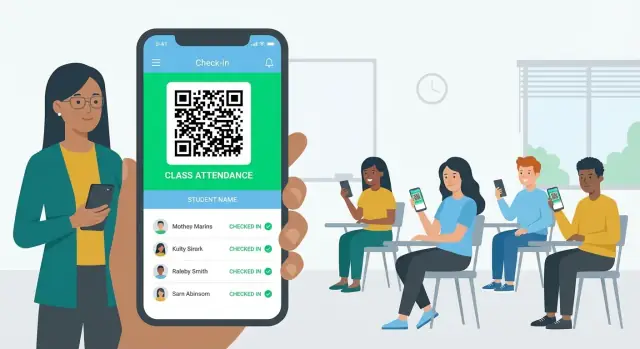 Hoe je een mobiele app maakt voor aanwezigheid in de klas