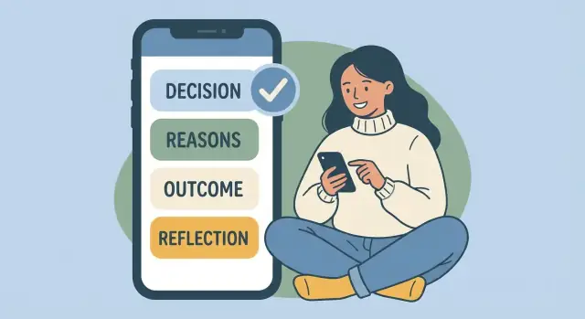 Jak zbudować aplikację mobilną do prowadzenia osobistego dziennika decyzji