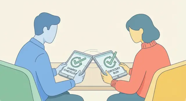 İşbirlikçi Kontrol Listeleri için Mobil Uygulama Nasıl Oluşturulur