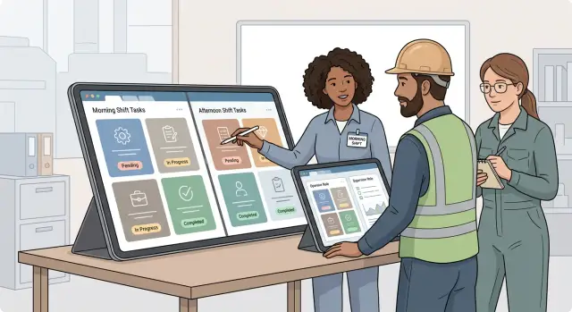 Apps for shift workers: shared device design tips