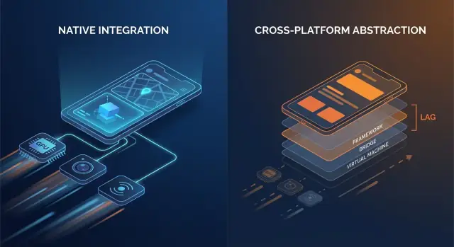 Waarom native frameworks nog steeds belangrijk zijn voor prestatiekritische apps