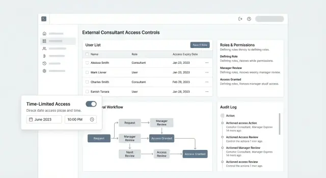 Cómo crear una app web para el acceso de consultores externos