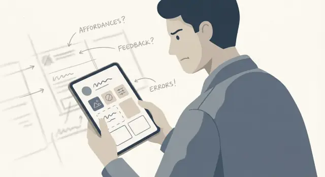 Don Norman's UX-principes om verwarrende interfaces te vermijden