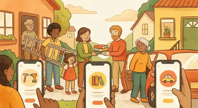 Jak zbudować aplikację mobilną do współdzielenia zasobów w społeczności