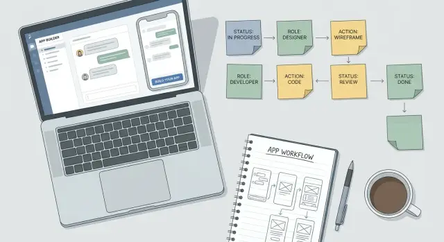 Namenskonventionen für generierte Apps von Anfang an