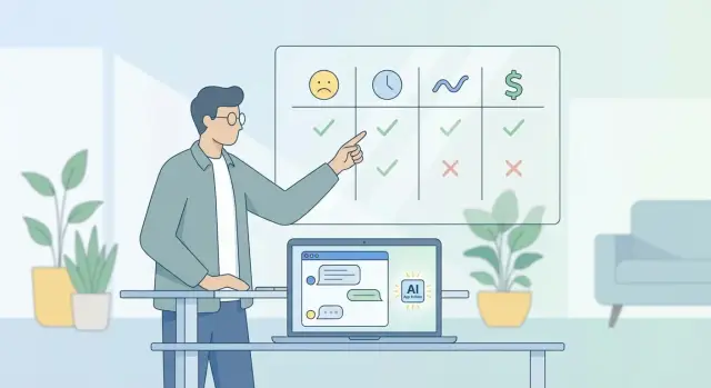 Erster Workflow für mit KI erstellte Software: Wie du gut auswählst