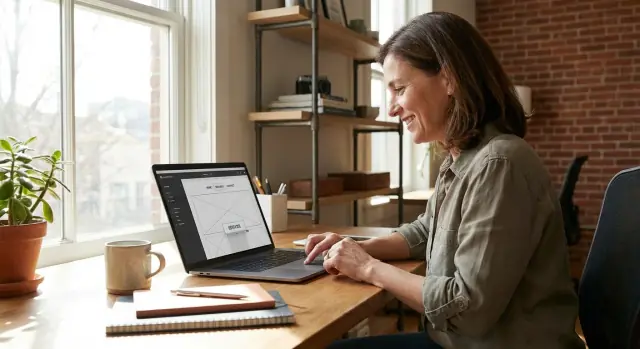 Crear un sitio web para una pequeña empresa sin contratar a un desarrollador