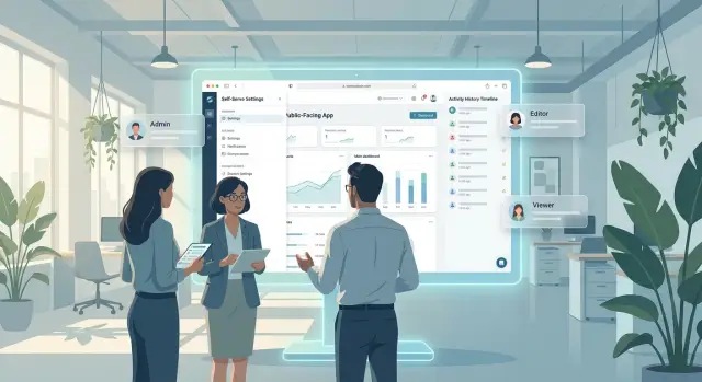 Support-Tickets in deiner öffentlich zugänglichen App reduzieren