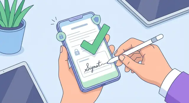 Een mobiele app bouwen voor digitale handtekeningen op formulieren