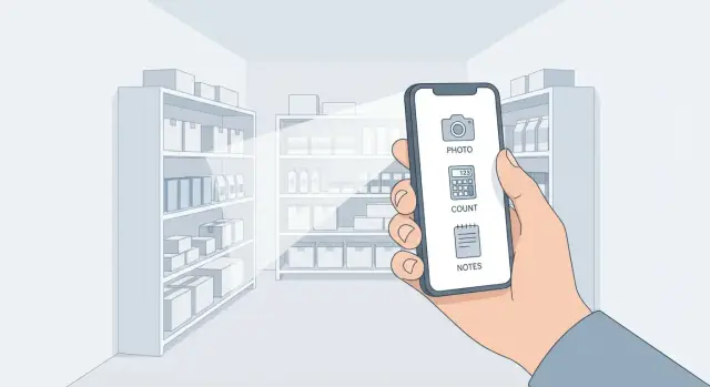 Hoe een mobiele app te maken voor eenvoudige inventory snapshots