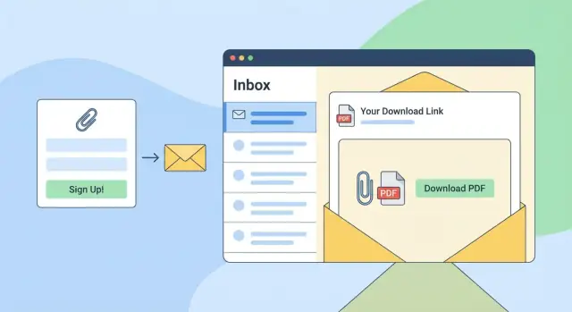 Leadmagneet eenvoudig: downloads automatisch per e-mail afleveren