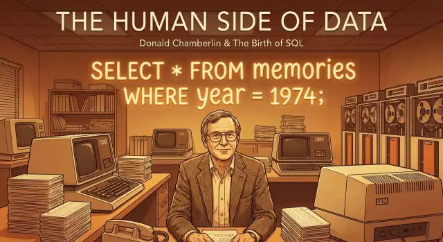 Donald Chamberlin en SQL: databases eenvoudig doorzoeken
