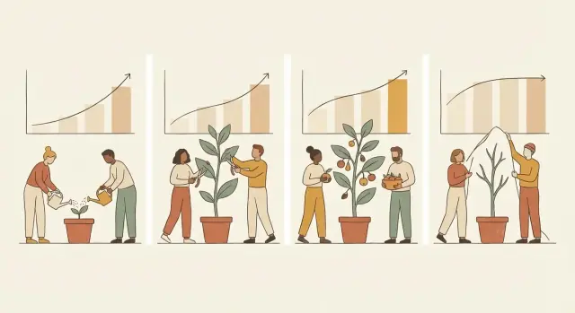 Éxito a largo plazo en startups: qué importa cuando pasa el bombo