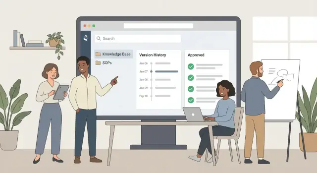 Hoe je een webapp bouwt voor kennisbanken en SOP's