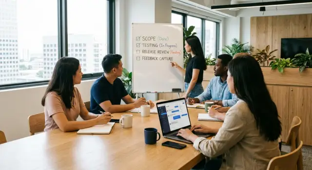 Wöchentlicher Rhythmus für die Auslieferung von KI-erstellter Software mit Kontrolle