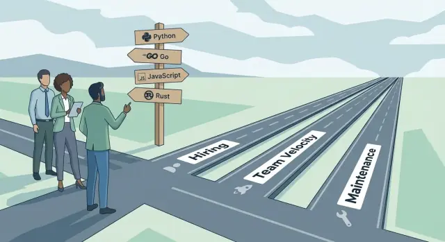 Как выбор языка программирования влияет на найм и долгосрочную поддержку кода
