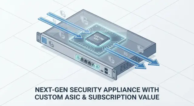Fortinet ASIC-apparaten: hardware‑economie en softwarewaarde