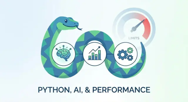 Pourquoi Python domine l'IA, la data et l'automatisation — jusqu'à ce que la vitesse compte