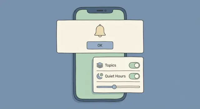 Pushmeldingen die mensen niet uitschakelen: timing en ontwerp